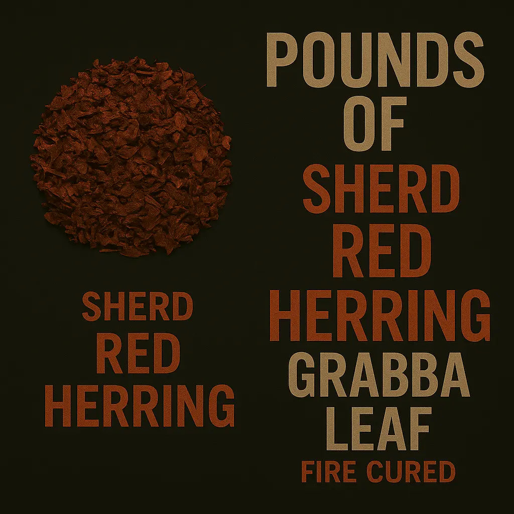 Bulk Shredded Grabba Leaf — Sherd Premium Varieties (¼ LB – 10 LB Wholesale) GizmoGrabbas Shredded Grabba Leaf